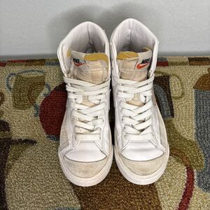 Nike Blazer Mid '77 Vintage White & Pink Oxford Sneakers CZ1055-118 Size 6